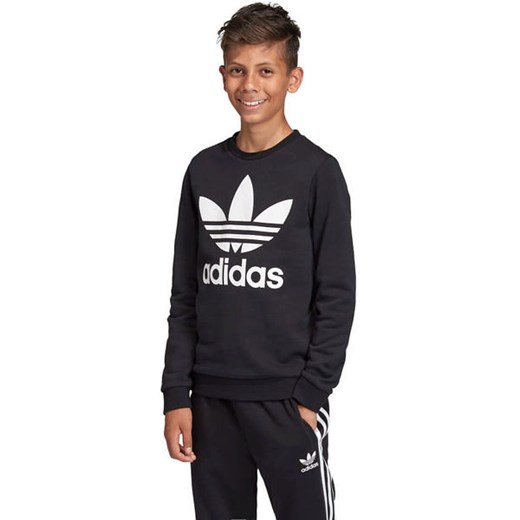 Bluza młodzieżowa Trefoil Crew Adidas Originals 134cm SPORT-SHOP.pl promocja