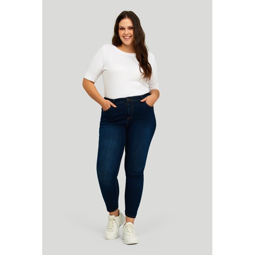 Elastyczne denimowe spodnie o kroju slim-fit Greenpoint 44 Greenpoint.pl