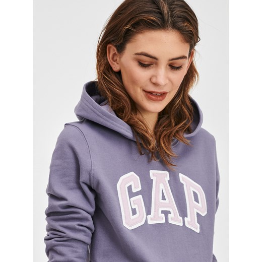 Bluza damska Gap fioletowa młodzieżowa 