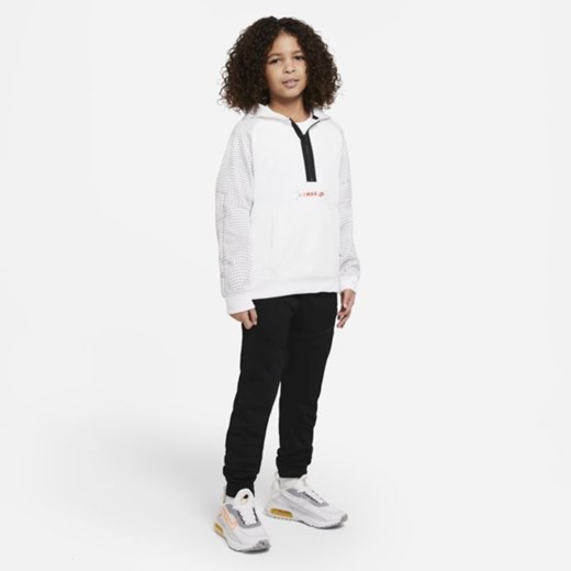 Dzianinowa bluza z kapturem i zamkiem 1/2 dla dużych dzieci (chłopców) Nike Nike L Nike poland