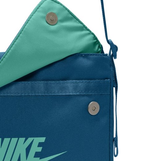 Listonoszka niebieska Nike średnia matowa sportowa