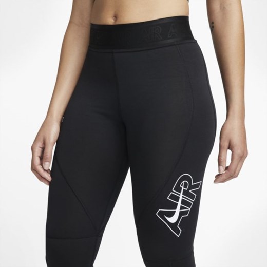 Nike spodnie damskie czarne z jerseyu sportowe 
