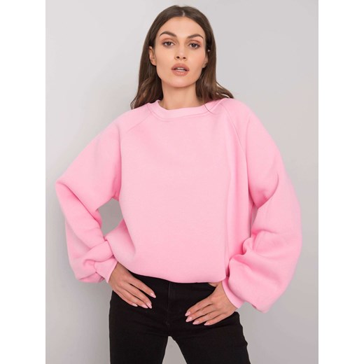 RUE PARIS Różowa gładka bluza Sheandher.pl L\XL Sheandher.pl