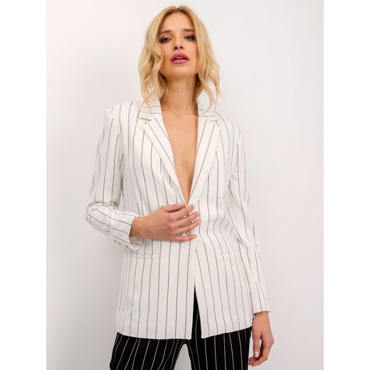 Żakiet oversize BSL biały Sheandher.pl M Sheandher.pl