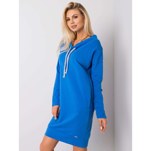 Sukienka dresowa niebieska Sheandher.pl L\XL Sheandher.pl