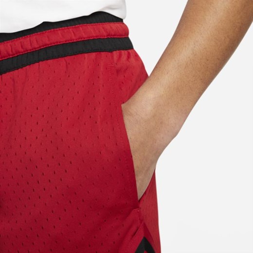 Męskie spodenki ze wstawkami w kształcie rombu Jordan Sport Dri-FIT - Czerwony Jordan XS Nike poland