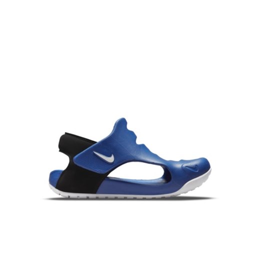 Nike sandały dziecięce niebieskie na rzepy