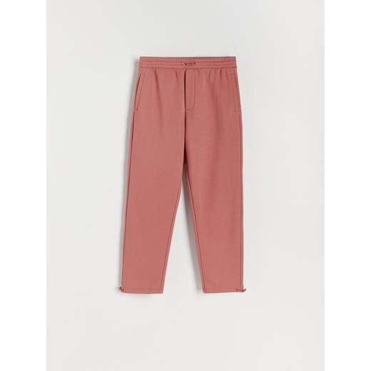 Reserved - Spodnie dresowe Basic - Różowy Reserved L Reserved