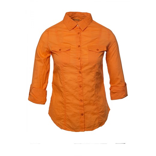 Muslin shirt terranova pomaranczowy t-shirty