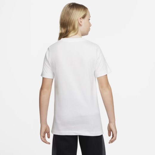 T-shirt dla dużych dzieci (chłopców) Nike Air - Biel Nike M promocja Nike poland