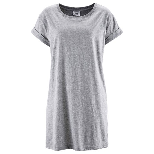 Długi shirt "boxy", krótki rękaw 48/50 bonprix
