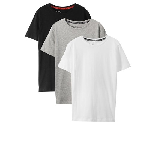 T-shirt chłopięcy basic (3 szt.) | bonprix 176/182 bonprix
