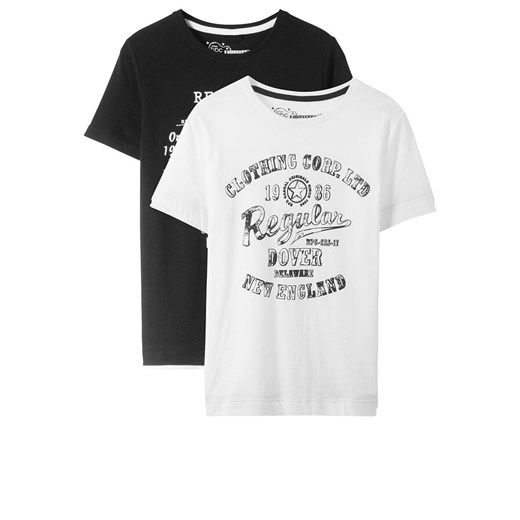 T-shirt chłopięcy (2 szt.) | bonprix 152/158 bonprix