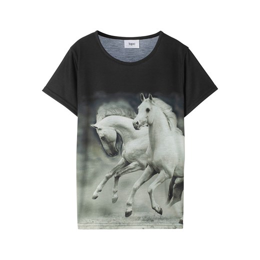 T-shirt dziewczęcy z fotodrukiem | bonprix 116/122 bonprix