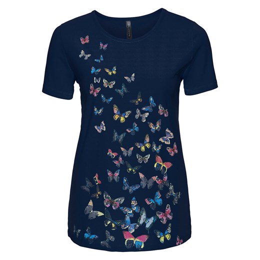T-shirt z nadrukiem motyli | bonprix 36/38 bonprix