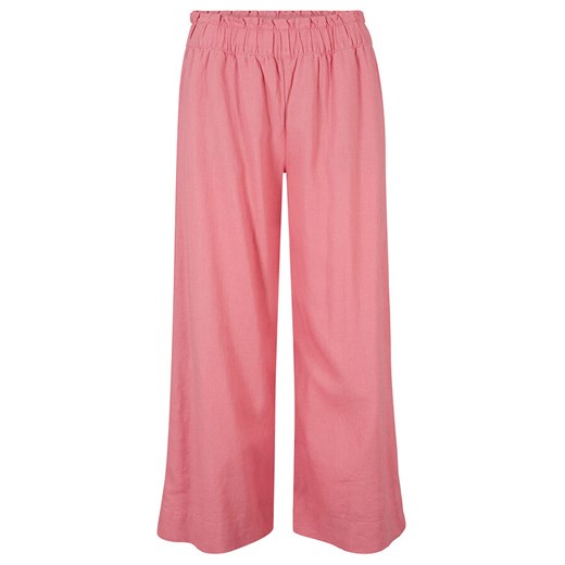 Spodnie culotte z lnem, dł. do łydki | bonprix 44 bonprix
