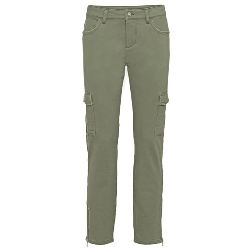 Spodnie twillowe z naszywanymi kieszeniami | bonprix 36 bonprix