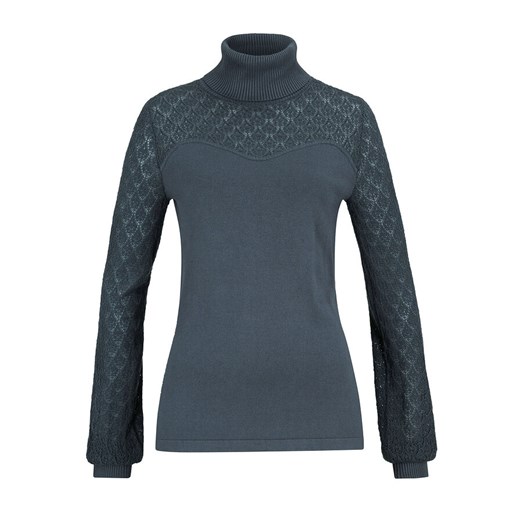 Sweter z przyjaznej dla środowiska wiskozy w ażurowy wzór | bonprix 48/50 bonprix
