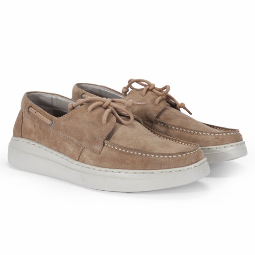Beżowe półbuty męskie GRACJAN Domeno 41 wyprzedaż Domenoshoes