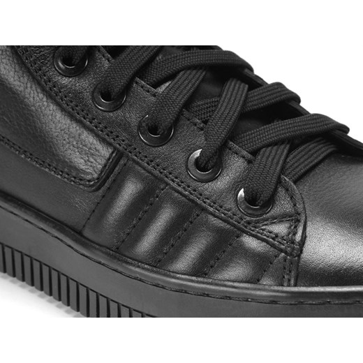 Czarne sneakersy EGON Domeno 44 wyprzedaż Domenoshoes