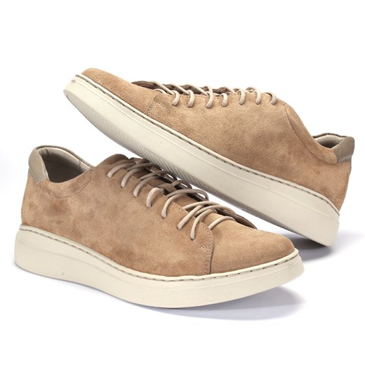 Beżowe sneakersy CYPRIAN Domeno 40 promocja Domenoshoes
