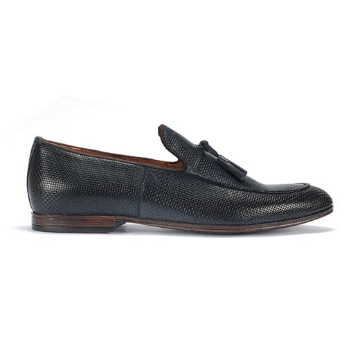 Granatowe mokasyny męskie Domeno 44 okazja Domenoshoes