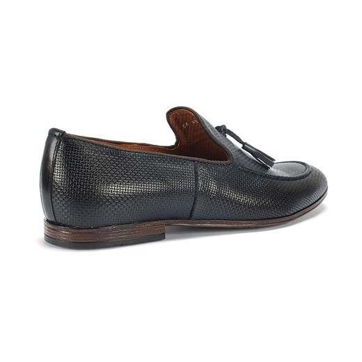 Granatowe mokasyny męskie Domeno 43 okazja Domenoshoes