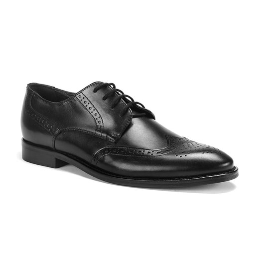 Czarne Brogsy 3723 Domeno 43 promocja Domenoshoes