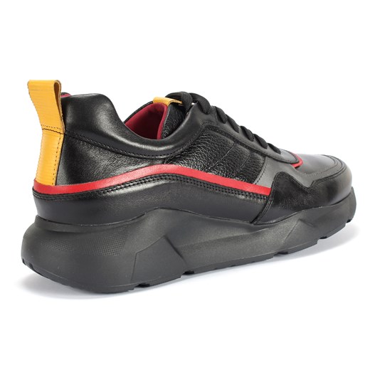 Czarne sneakersy DRAKO Domeno 41 okazja Domenoshoes