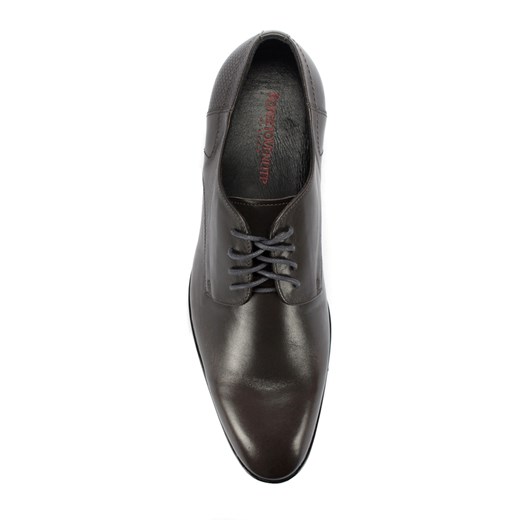 Popielate półbuty wizytowe 3533 Domeno 41 promocyjna cena Domenoshoes
