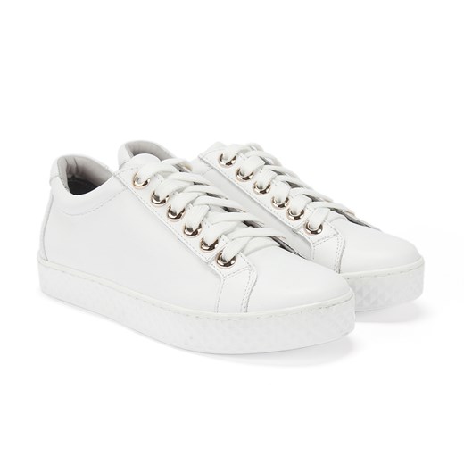 Białe sneakersy VERA Gilou 37 promocyjna cena Domenoshoes