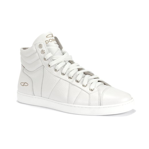 Białe Sneakersy OLIWIER ze sklepu Domenoshoes w kategorii Trampki męskie - zdjęcie 127706684