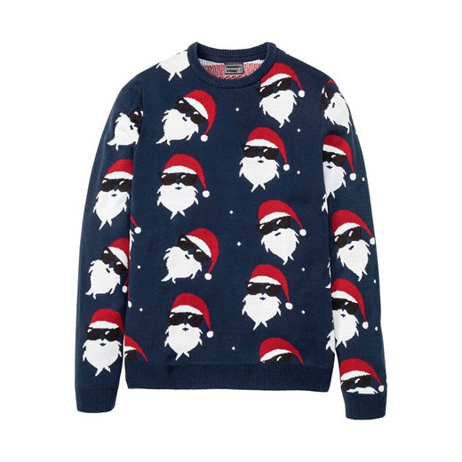Sweter w bożonarodzeniowe motywy | bonprix 44/46 (S) bonprix