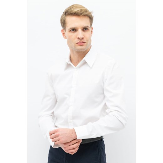 koszula męska guess m1yh20 w7zk1 biała ze sklepu Royal Shop w kategorii Koszule męskie - zdjęcie 127714771