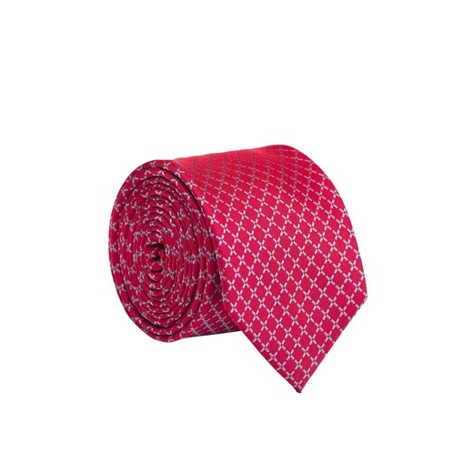 Czerwony krawat w kratę 57070 Lavard  Lavard