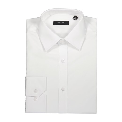 Biała koszula męska 91100 Lavard 39/164-170 Lavard