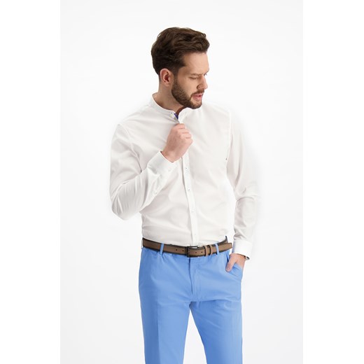 Biała koszula ze stójką 91098 Lavard S Lavard