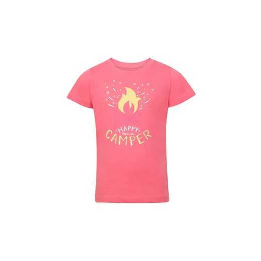 Różowy t-shirt dziecięcy z nadrukiem 58430 Lavard 140-146 okazja Lavard