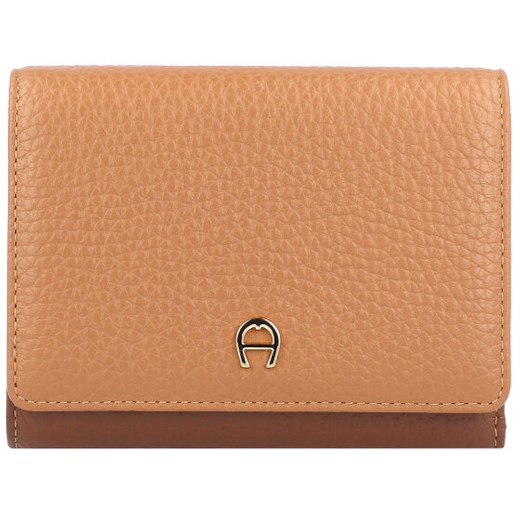 AIGNER Tara . dark toffee brown Aigner 12cm x 10cm x 3cm okazyjna cena Bagaze