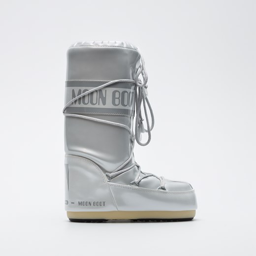 Śniegowce damskie Moon Boot casualowe zimowe sznurowane na płaskiej podeszwie 
