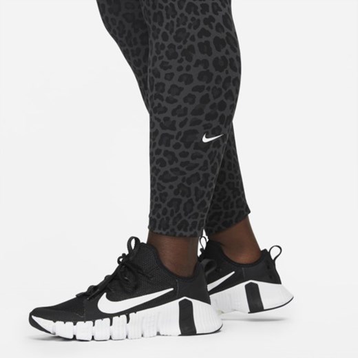 Damskie legginsy z wysokim stanem i nadrukiem Nike Dri-FIT One (duże rozmiary) - Nike 2X Nike poland