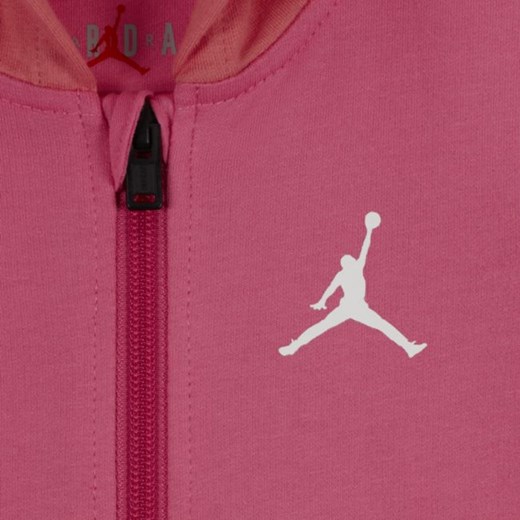 Pajacyk z zamkiem 1/2 dla niemowląt (12–24 M) Jordan - Różowy Jordan 18 Nike poland
