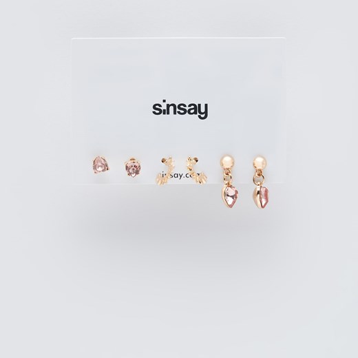 Sinsay - Kolczyki - Czarny Sinsay Jeden rozmiar promocyjna cena Sinsay