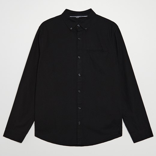 Cropp - Koszula z bawełny oxford - Czarny Cropp XS okazyjna cena Cropp
