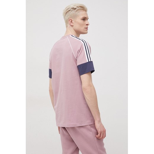 Adidas Originals T-shirt bawełniany kolor różowy gładki XL ANSWEAR.com