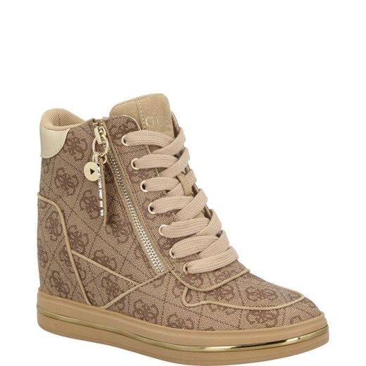 Guess Sneakersy NANGY | z dodatkiem skóry Guess 40 wyprzedaż Gomez Fashion Store