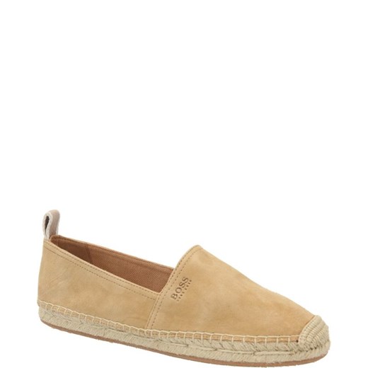 BOSS Skórzane espadryle Madeira Slon 39 okazja Gomez Fashion Store