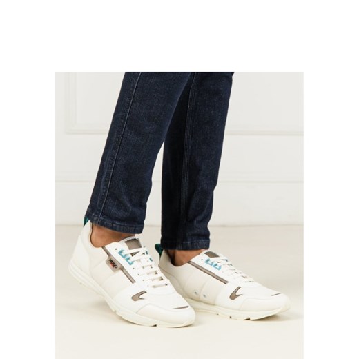 HUGO Sneakersy Hybrid Runn | z dodatkiem skóry 44 wyprzedaż Gomez Fashion Store