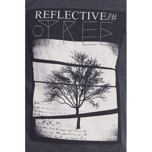CLOCKHOUSE bluza REFLECTIVE TREE blackroom-pl bialy ciekawe