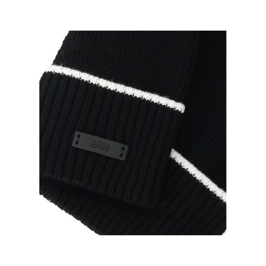 BOSS Wełniany szal + czapka Urban Uniwersalny Gomez Fashion Store